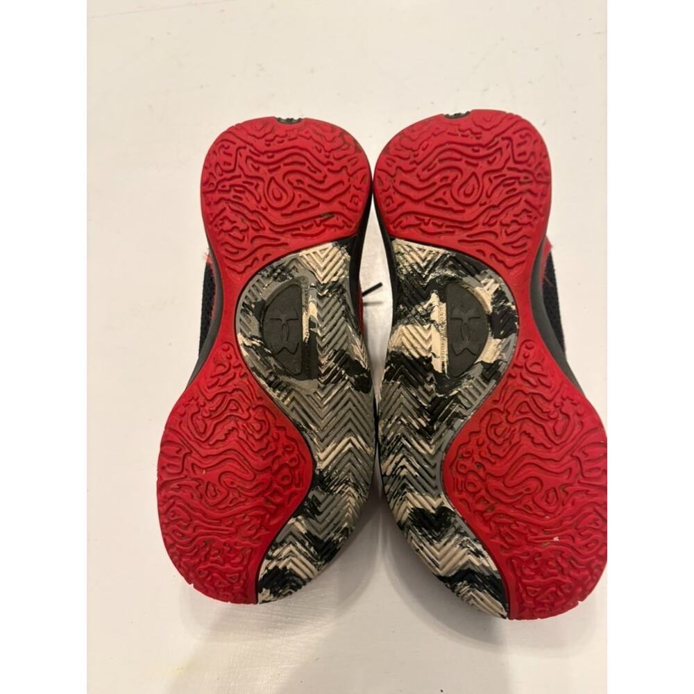 Under Armour Lockdown 4.5Y Red Black - Picture 6 of 7